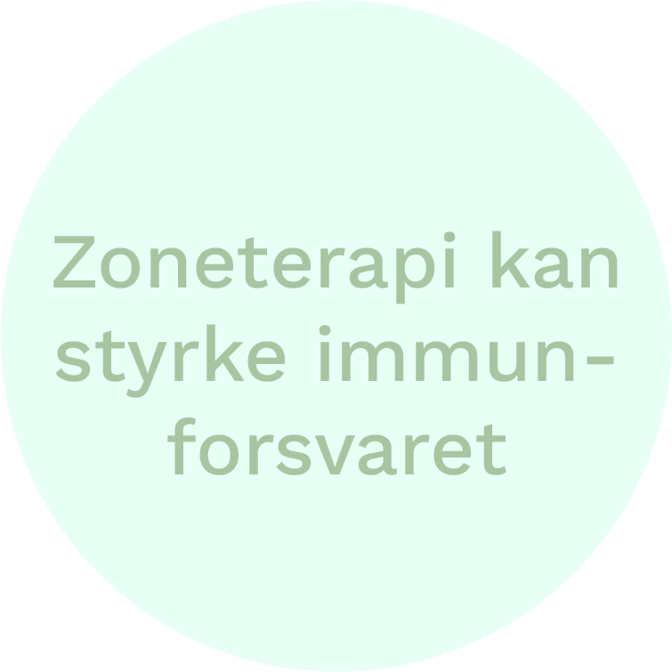 Zoneterapi styrker immunforsvaret